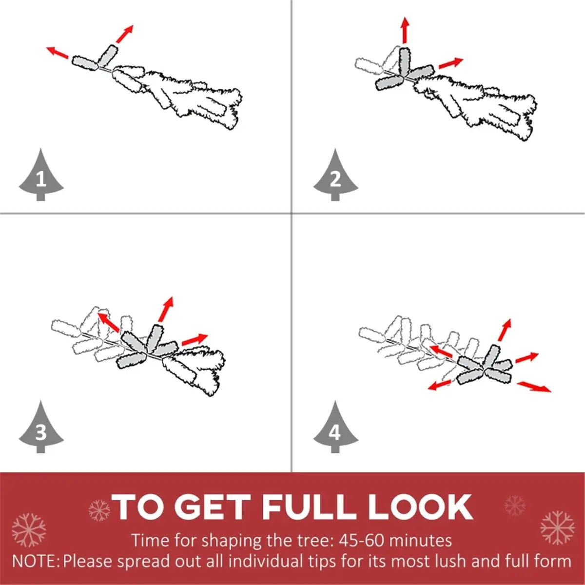 9ft Artificial Christmas Tree - Green Holiday Decoration for Home & Office Festivities