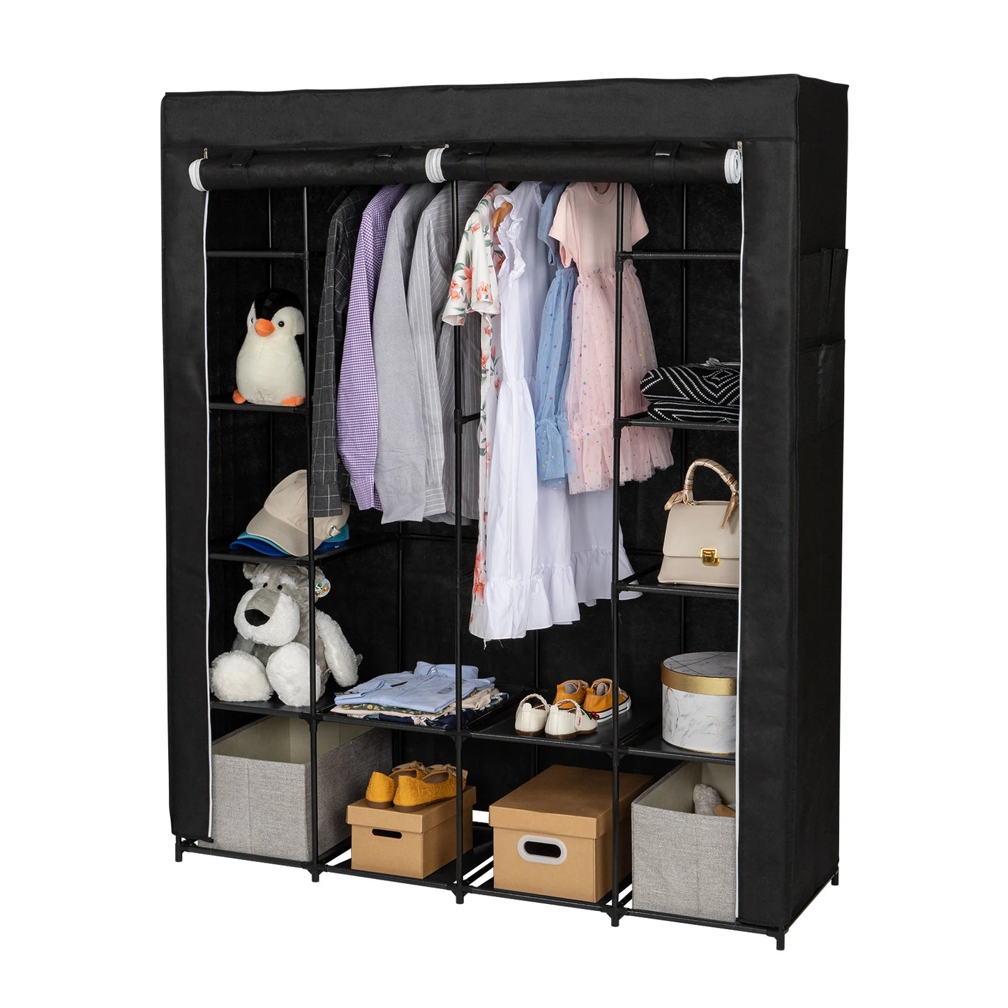 Portable Closet Organizer Storage,