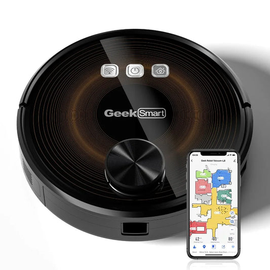 Robot Vacuum Cleaner and Mop LDS Navigation WiFi