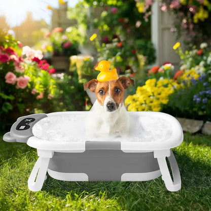 Baby Bathtub Real-Time Temperature Display