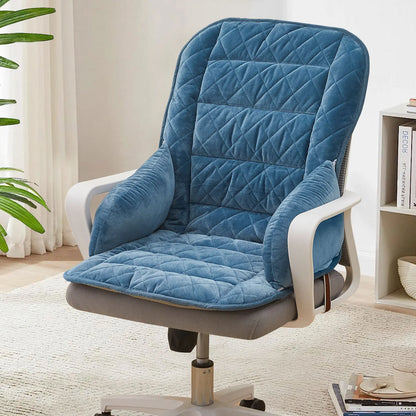 1PC Cushion Backrest All-in-One Seat Cushion Office Sedentary Lumbar Protector Cushion Seams Universal Chair Cushion