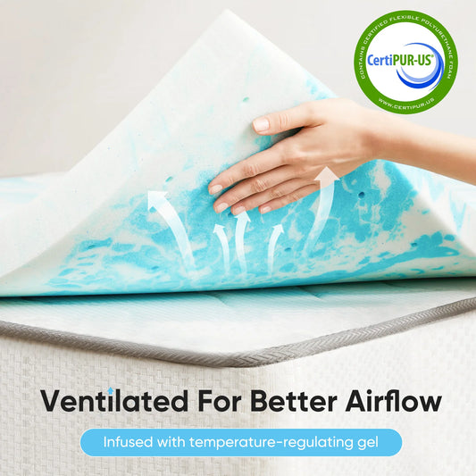 2-3 Inch Gel Memory Foam Mattress