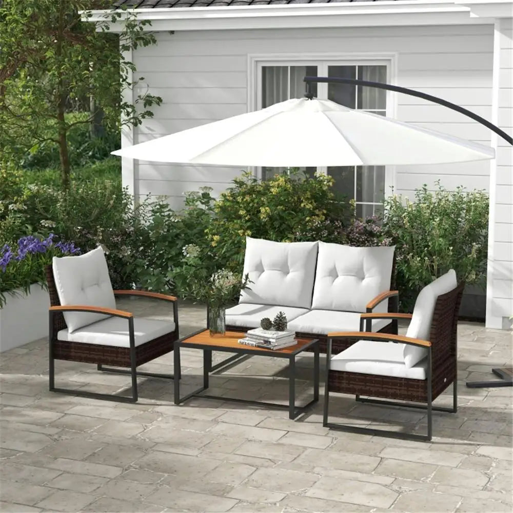 Stylish Garden Sofa Set - Comfortable Outdoor Seating - Fast Shipping from