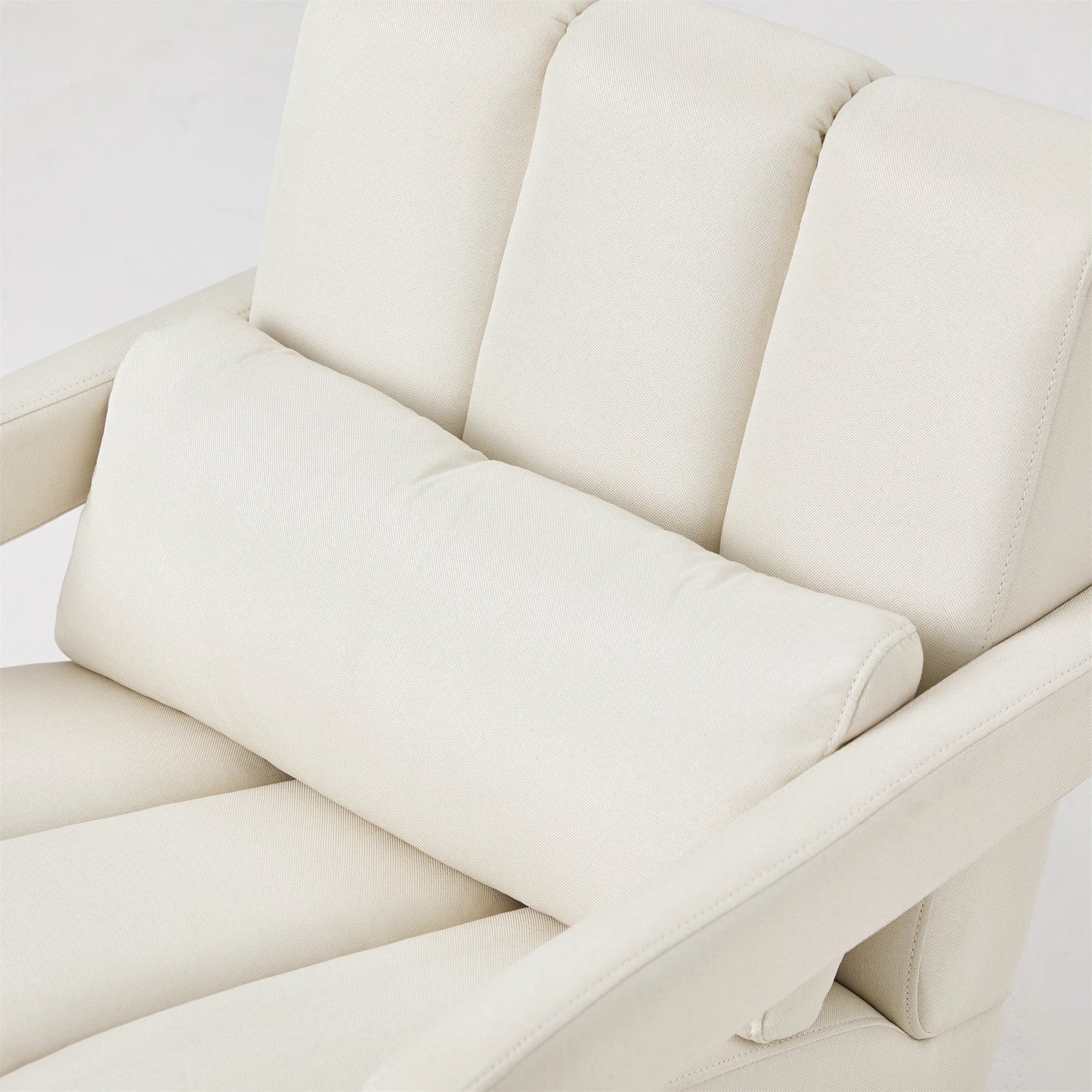 Modern cushioned chairs with pillows, comfortable and breathable, versatile for living rooms and bedrooms