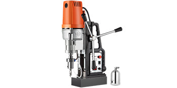 Magnetic Drill Press Kit 1680W Electric Bench Drilling Machine 2900LBS Magnet with HSS Annular Cutter Bits